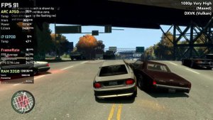 Intel ARC A750 || GTA IV