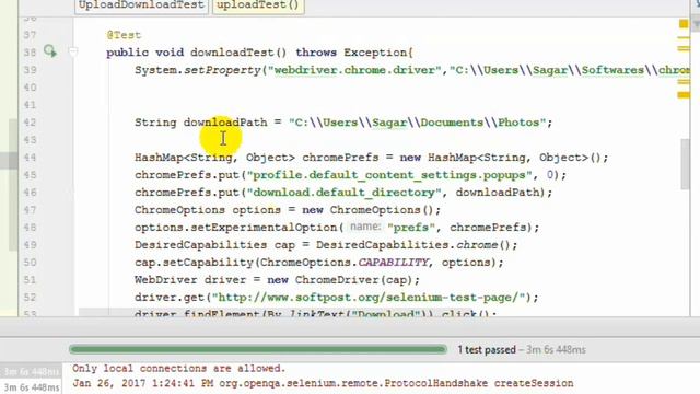 Lecture 23 : Uploading and downloading files in Selenium Webdriver in Java смотреть онлайн