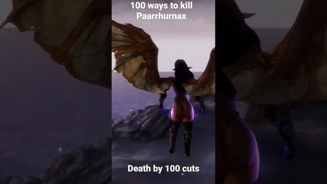 #skyrim  100 ways to kill paarthurnax part 1