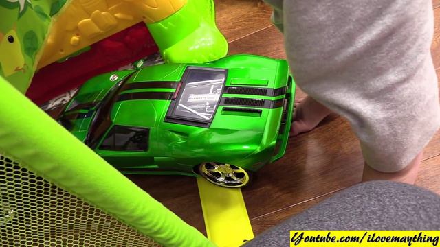 Children's Remote Control Toys: 1:10 Scale FORD GT RC Car Unboxing and Test Drive Playtime смотреть онлайн