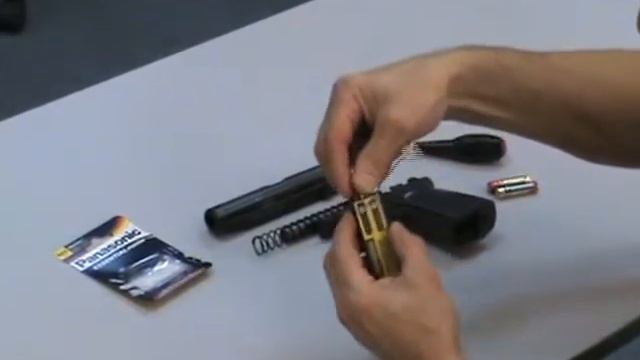 Лазерный стрелковый тренажер ЛТ-110ПМ — замена элементов питания