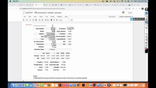 Linear Regression with Python: In-depth Analysis || OLS || Python || Statsmodel || ML || Analytics