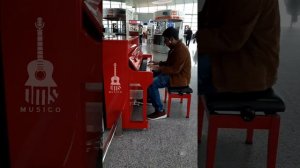 Piano medley| Keys with Oms|Omsmusico|@Zvartnots airport Yerevan(Armenia)