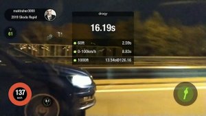 рапид сток 1.4 дсг против поло гт сток 1.4 дсг оба на 95 бензине