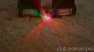 Комплект цветомузыки для дискотек "Дружеская вечеринка". Светомузыка, 2 стробоскопа, Лазер