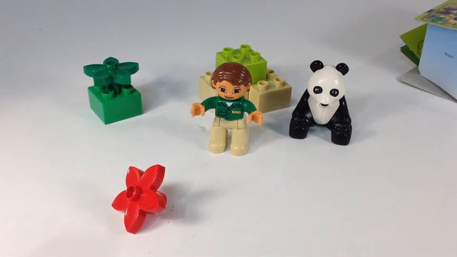 LEGO DUPLO 6173 PANDA Bear and Zoo Keeper смотреть онлайн