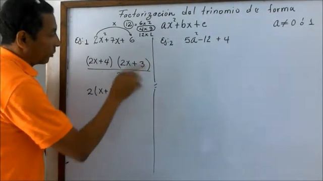 Factoriación- Trinomio de la forma ax2+bx+c | Faudy Math смотреть онлайн