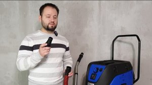 Мой Новый Строительный пылесос Nilfisk Attix 33-2l ic mobile