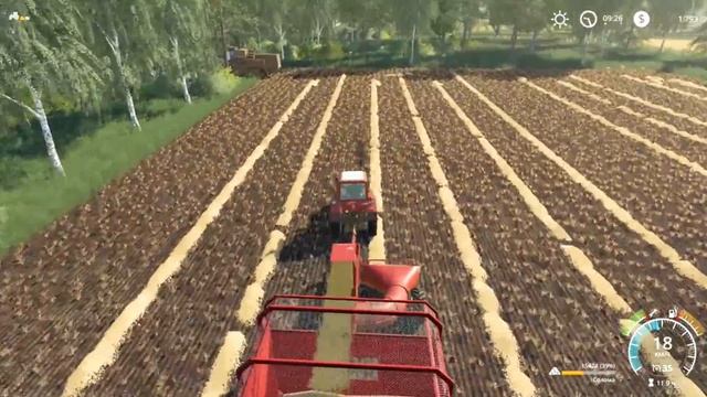 Farming Simulator 2019. ПЕРВЫЙ РЕМОНТ ТЕХНИКИ. ЧАСТЬ-9 смотреть онлайн