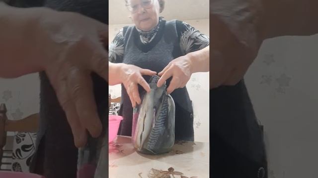 Скумбрия домашнего посола.