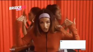 фрагмент Клипы и пропали старые часы с плашкой рекламы на BRIDGE TV Hits (15.05.2020)