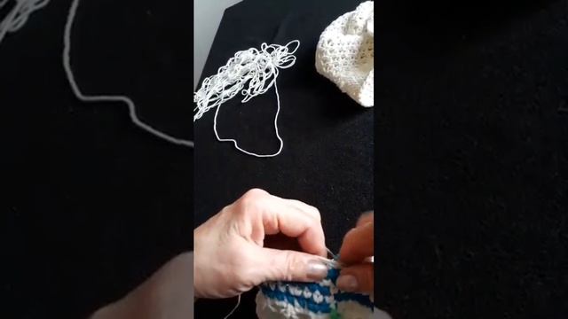 Поля детской шляпки крючком