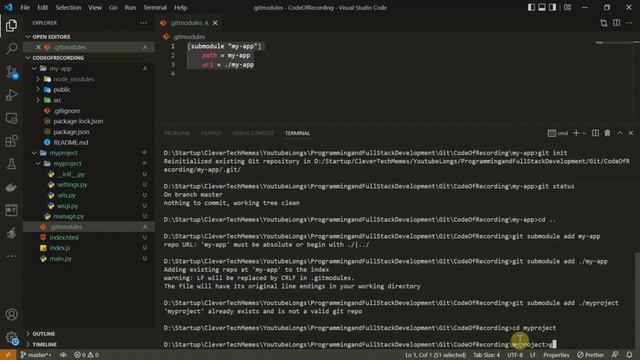 Multimodule Projects in Git Part1: Handling Subprojects Using Git Submodule