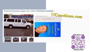 NCauctions.com Auctioning Fleets Vans North County Escondido Auctions