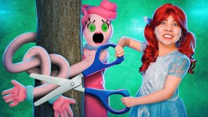 Prank over Mommy long legs!