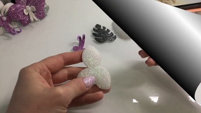 ПРОСТЫЕ ЦВЕТОЧКИ | ШАБЛОНЫ | ГЛИТТЕРНЫЙ ФОАМИРАН смотреть онлайн