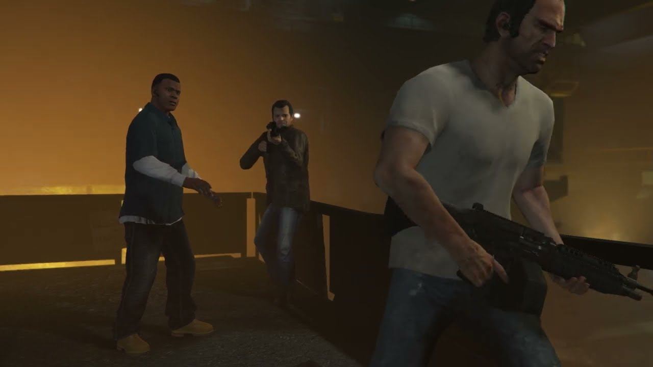 Прохождение Grand Theft Auto V #26 - ФИНАЛ смотреть онлайн