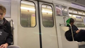 Поездка по Фрунзенско-Приморской линии Петербургского метрополитена