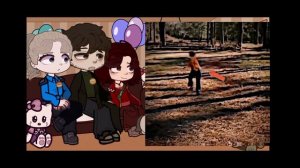 🇺🇸🇷🇺°•Реакция Фнаф фильма на ТТ•°FNAF film's reaction to TT•°. #Pink_Cherry
