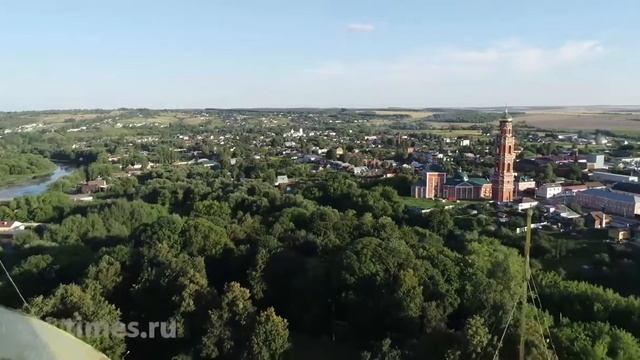 Болхов  Орловщина с высоты птичьего полёта