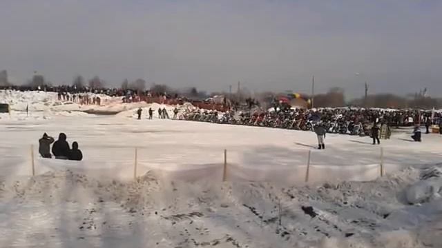 мотокросс в Коломне 23.02.2013. смотреть онлайн