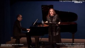 Jennifer Johnson Cano sings "Fearsome this Night" by Gregory Spears