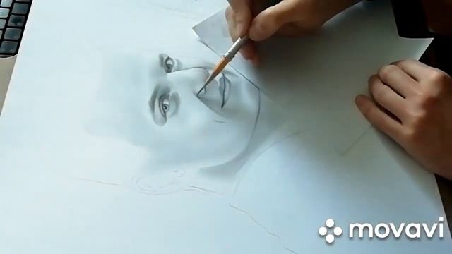 КАК нарисовать лицо, нарисовать человека легкий способ смотреть онлайн