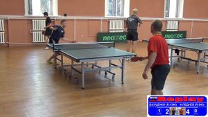 Владислав КУЦЕНКО vs Иван ЛЕДНЕВ, Турнир Master Open, Настольный теннис, Table Tennis