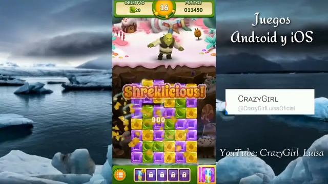 Shrek Sugar Fever - Puzzle Games | Level 11 | GamePlay | Android & IOS | CʀᴀᴢʏGɪʀʟ смотреть онлайн