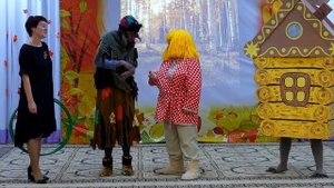 Осенний утренник в старшей группе "Приключение домовенка Кузи"