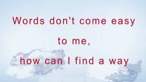 WORDS DON'T COME EASY (F. R. David) - Cover made by Manuel.