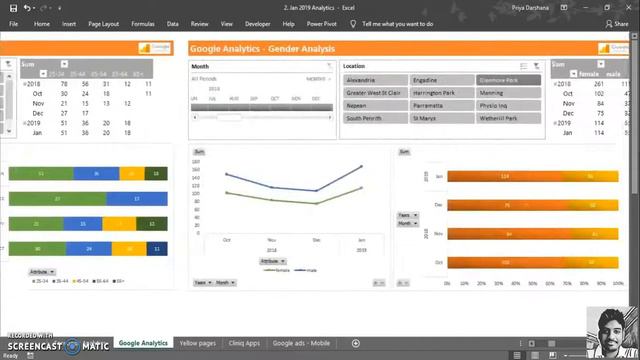 I will do excel and google sheets interactive dashboards,data analysis ,pivot,charts
