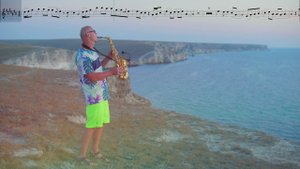 Syntheticsax - Evening Wind - Sheet Music For Sax Alto (NuDisco & House Music)