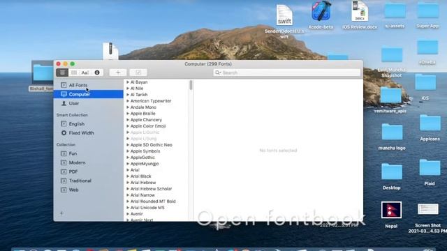 Install Nepali font on macbook catalina OS. смотреть онлайн