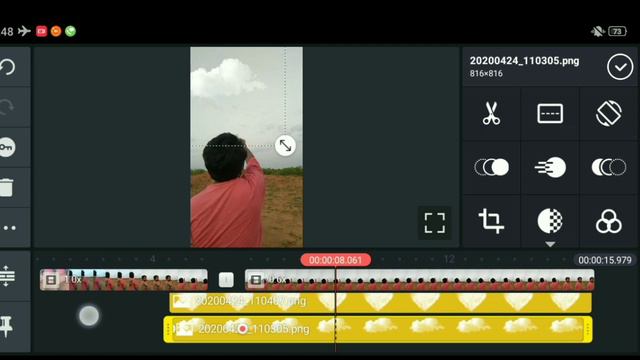 Sky name art VFX Tutorial in tiktok 2020 heart cloud смотреть онлайн