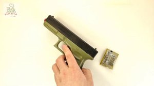 Пистолет пневматический Глок Glock orbeez