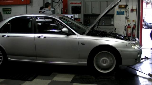 Rover 75 MG ZT Owners Club North West Rolling Road Day 9th Feb 2013 смотреть онлайн