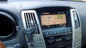 Как включить ночной режим навигации на Lexus RX350, 2 поколения