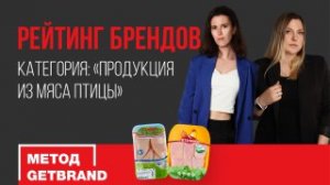 Рейтинг брендов в категории "Мясная продукция" | Метод Getbrand