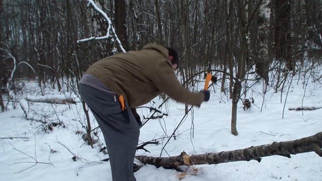 Обзор набора инструментов Fiskars. Fiskars X5 + пила SW73 + нож. смотреть онлайн