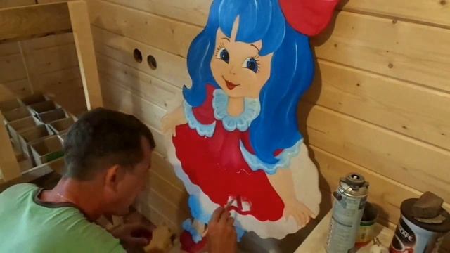 Своими руками.Поделки для детского сада Мальвина и Дюймовочка часть 4 смотреть онлайн