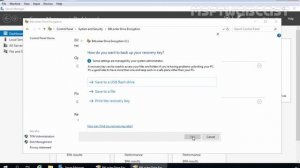 20. Configure BitLocker Drive Encryption on Windows Server 2019