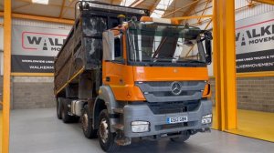 New In Stocklist For Sale: MERCEDES BENZ AXOR 3243 8X4 STEEL BULK TIPPER – 2012 – GS12 GBN