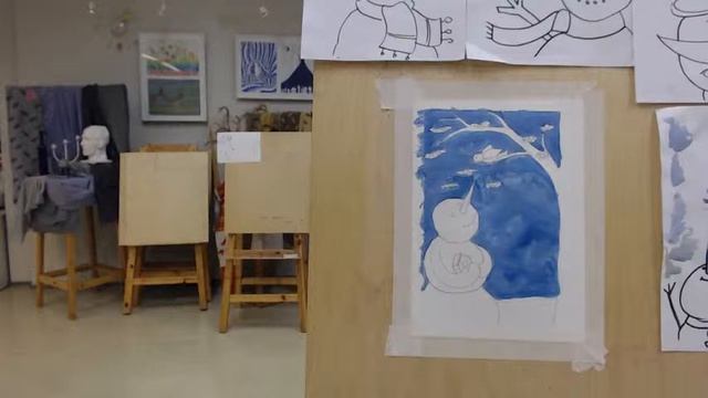 Рисуем вместе! "Снеговик и птичка" смотреть онлайн