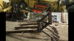 Междурядник самодельный на т-25 Секции междурядника  Часть2