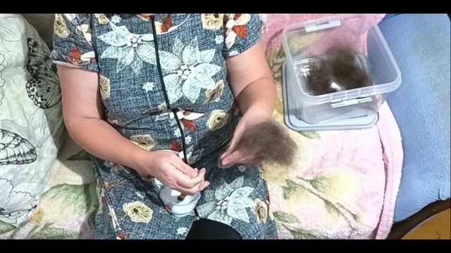 Прядение на опорном веретене