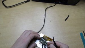 Зеркало заднего вида с монитором не работает - ремонт и проверка после ремонта - замена одной детали