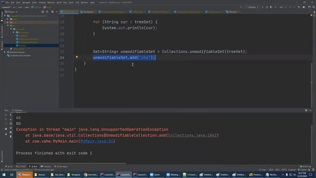 33_2 (Collections.unmodifiableList, Stack) смотреть онлайн