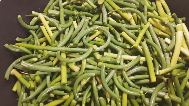 ЧЕСНОЧНЫЕ СТРЕЛКИ// ОЧЕНЬ ВКУСНЫЕ//