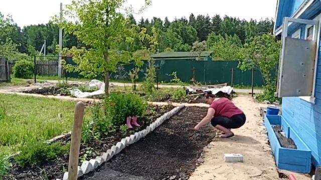 Купили дачу в пандемию#как я газон сажала#Вернёмся в тепло# 2021# смотреть онлайн